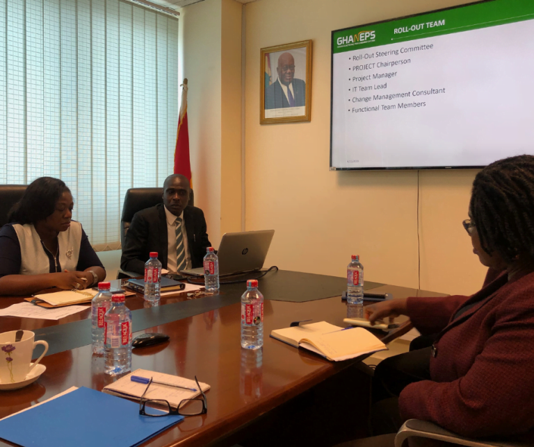 World Bank Delegation In Ghana Electronic Government Procurement